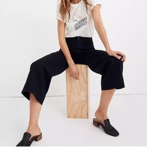 Emmett Wide-Leg Cropped Pants